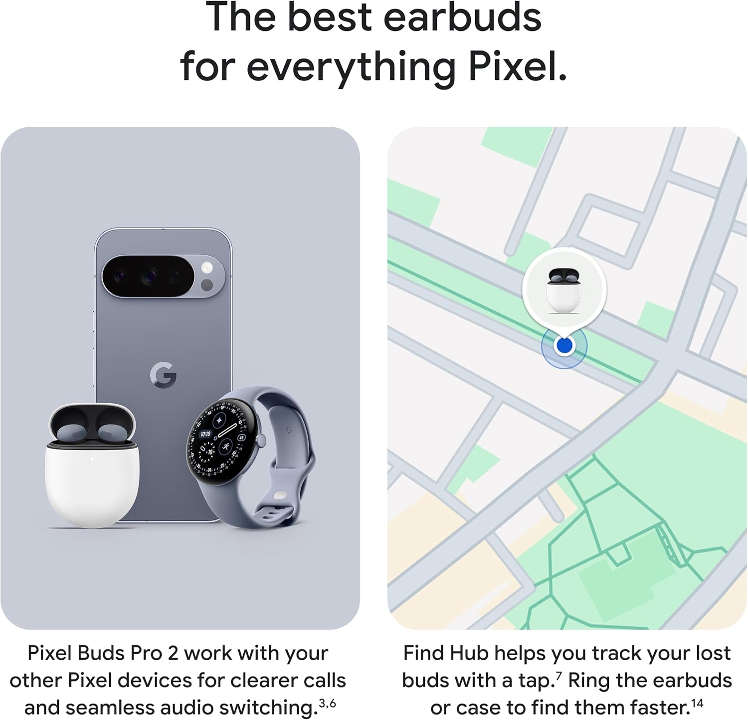 Google Pixel Buds Pro 2 - Wireless Bluetooth Earbuds with Pro-Level Active Noise Cancellation - Built for Gemini AI Assistant - Moonstone (2025 Model) - Image 6