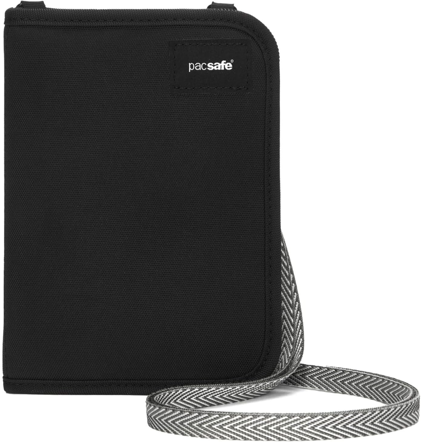 Pacsafe Rfidsafe V150 Anti-theft Blocking Compact Passport Wallet, Black - Image 2