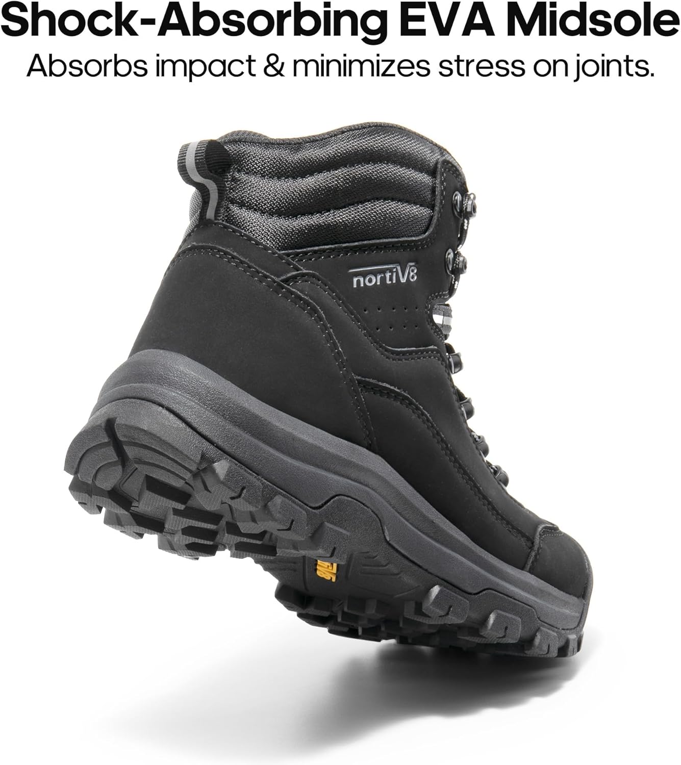 NORTIV 8 Women's Hiking Boots Waterproof Trekking Camping Trail Backpacking Boots for Outdoor - Image 5