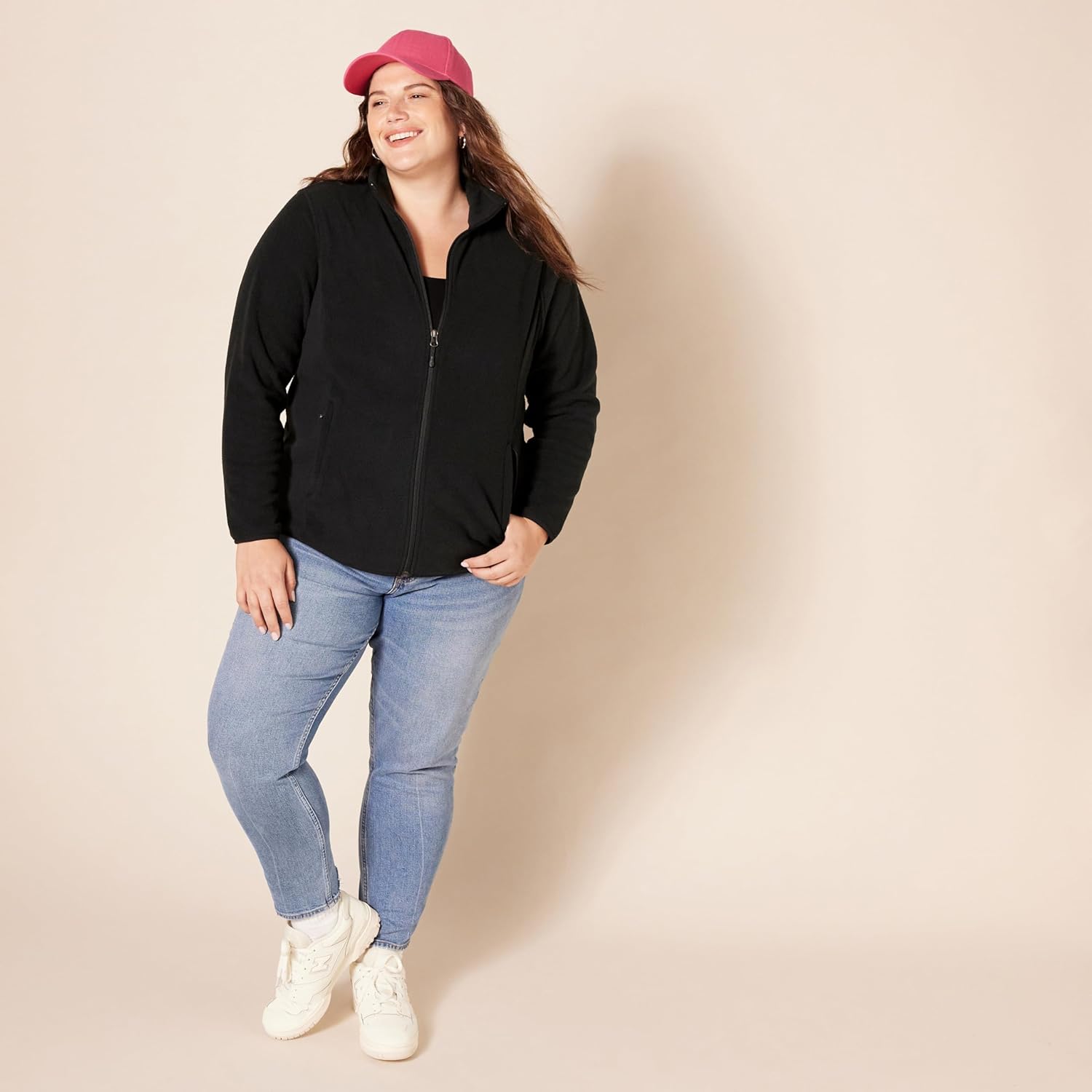 Amazon Essentials Women's Classic-Fit Full-Zip Polar Soft Fleece Jacket (Available in Plus Size) - Image 9
