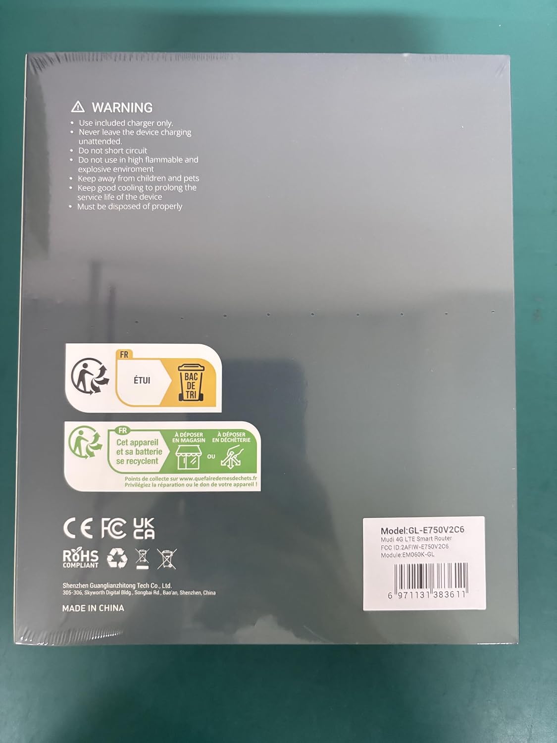 GL.iNet GL-E750V2 (MUDI) 4G LTE Portable Wi-Fi Hotspot for Travel | Mobile Hotspot Device, OpenWrt, OpenVPN, WireGuard, 7000mAh, Global Version - Image 9