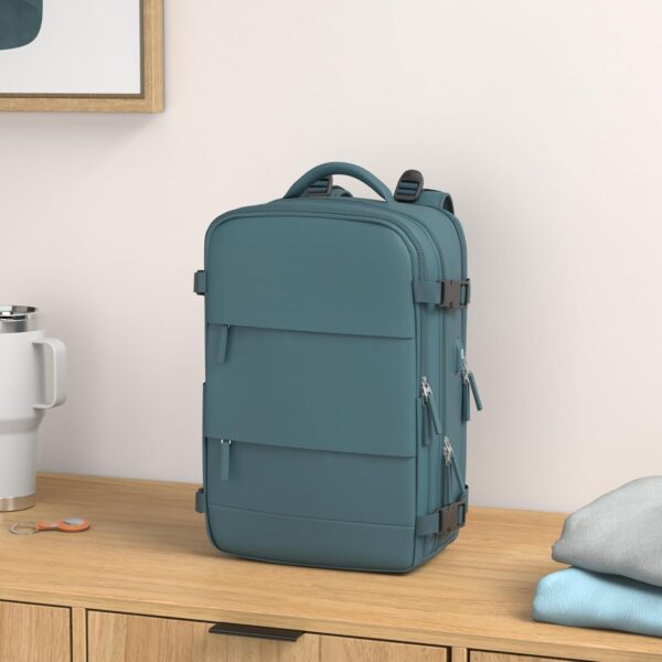 Travel Backpack For Women Men Airline Approved Carry On Backpack Flight Approved Waterproof Sports Luggage Backpack Casual Daypack Small Hiking Backpack - Image 3