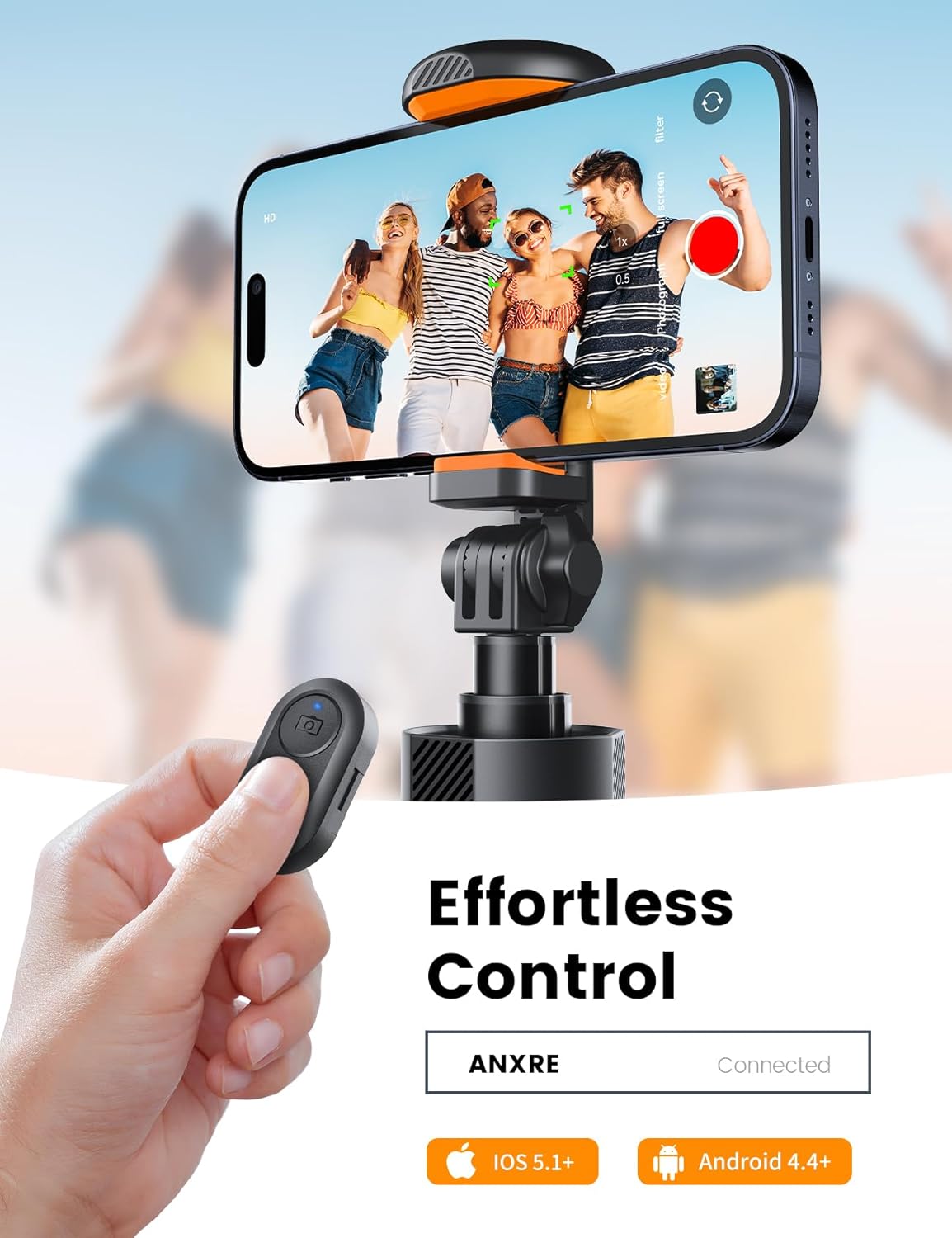 71" Phone Tripod, NT79 Extendable Selfie Stick Professional Video Accessories for Cell Phone&Camera, Phone Tripod Stand Holder with Remote Compatible with iPhone Android, Camera - Image 8