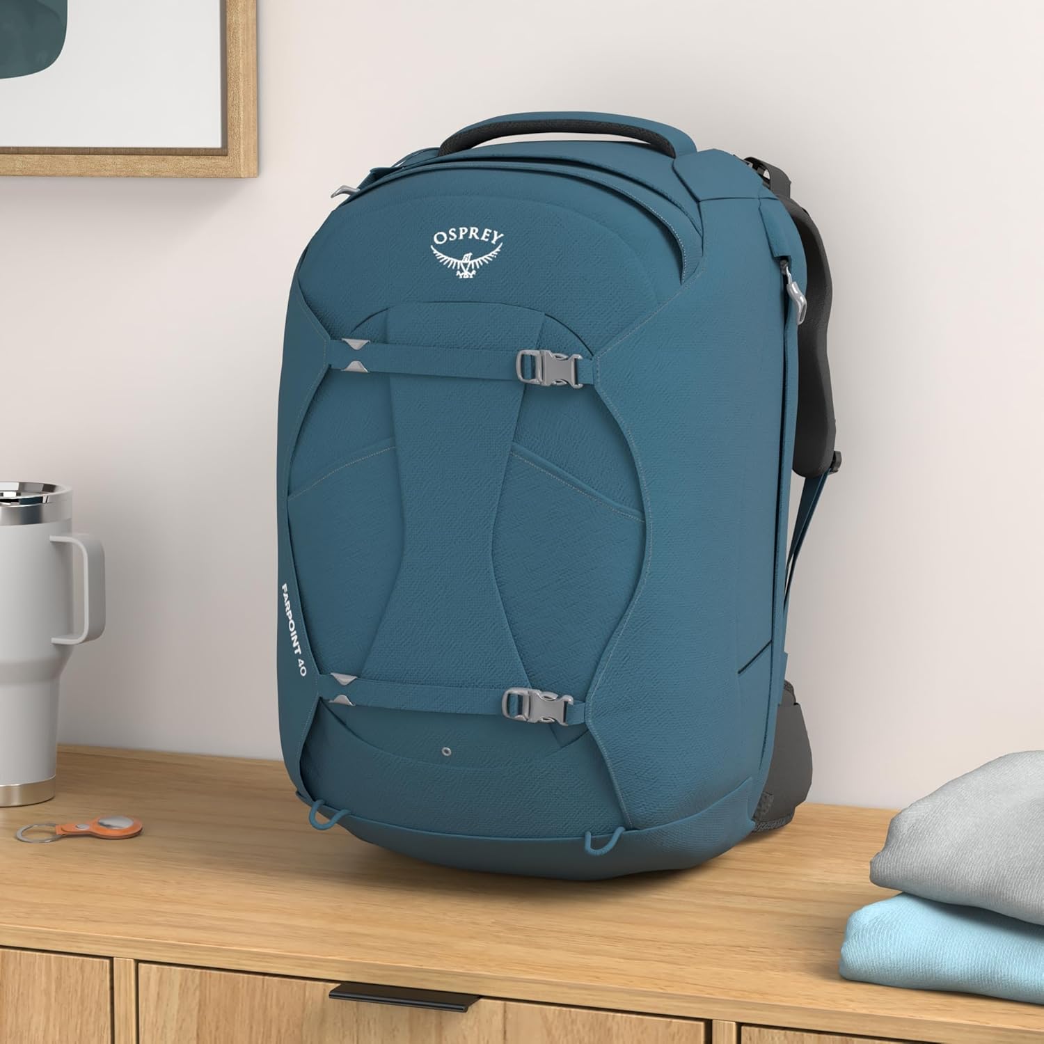 Osprey Fairview 40L Women's Travel Backpack, Night Jungle Blue - Image 3