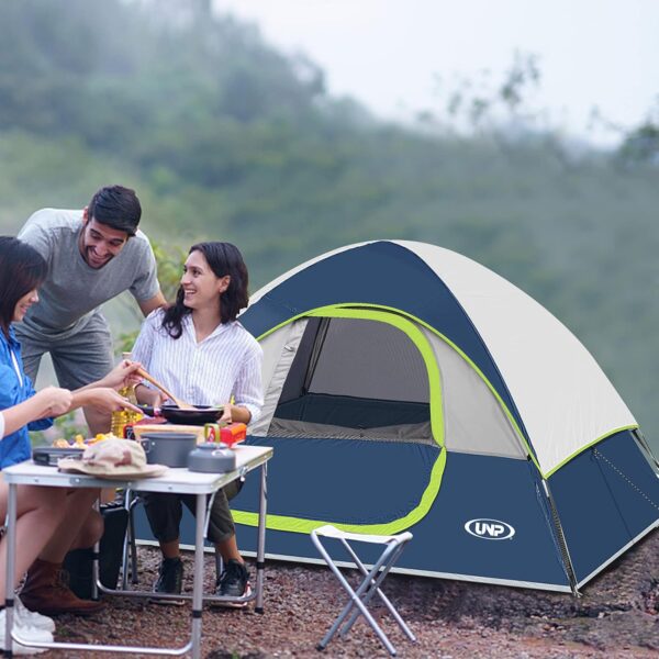 Camping Tent 2 Person, Waterproof Windproof Tent with Rainfly Easy Set up-Portable Dome Tents for Camping… - Image 8