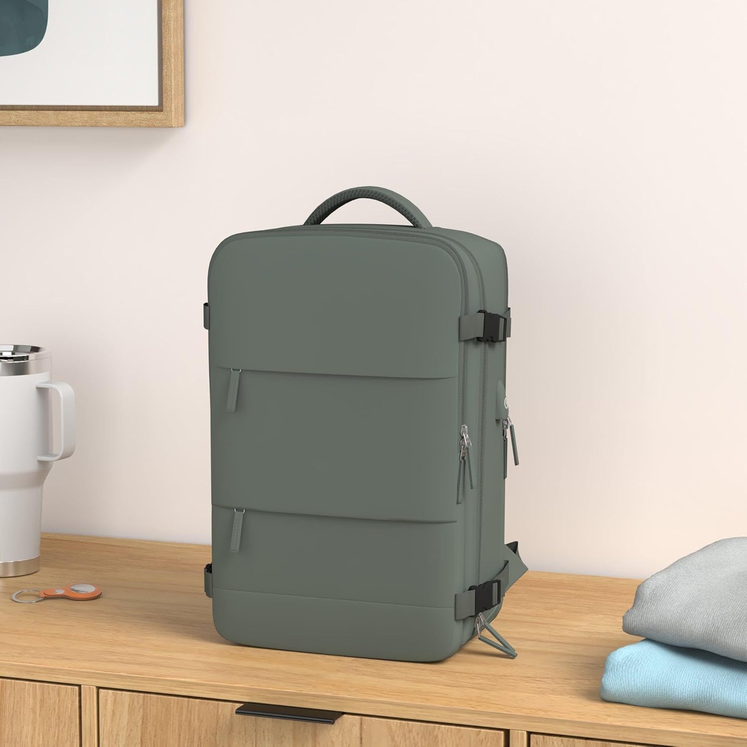 Travel Backpack For Women Men Airline Approved Carry On Backpack Flight Approved Waterproof Sports Luggage Backpack Casual Daypack Small Hiking Backpacks - Image 3