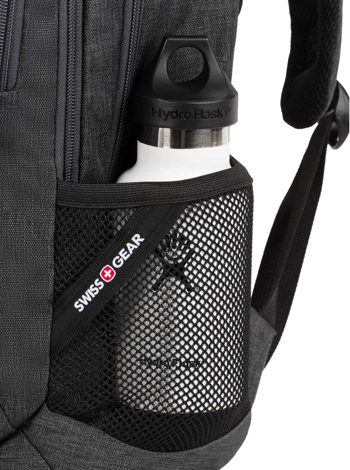 SwissGear Cecil 5505 Laptop Backpack, Charcoal, 18-Inch - Image 7