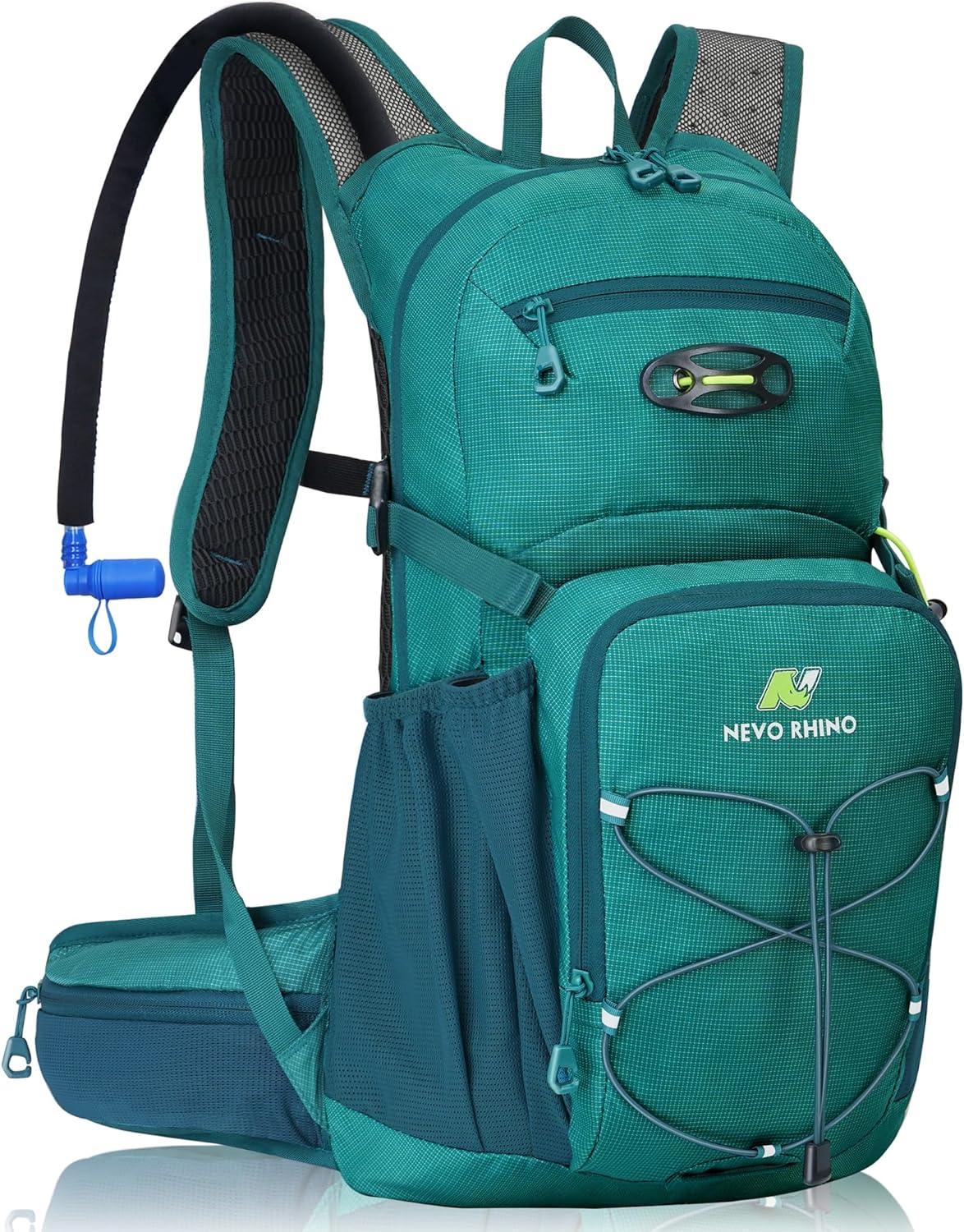N NEVO RHINO Hydration Backpack, 18L Multipurpose Hiking Backpack with 3L Water Bladder, Water Backpack Insulated Hydration Pack Ideal for Hiking and Cycling - Image 2