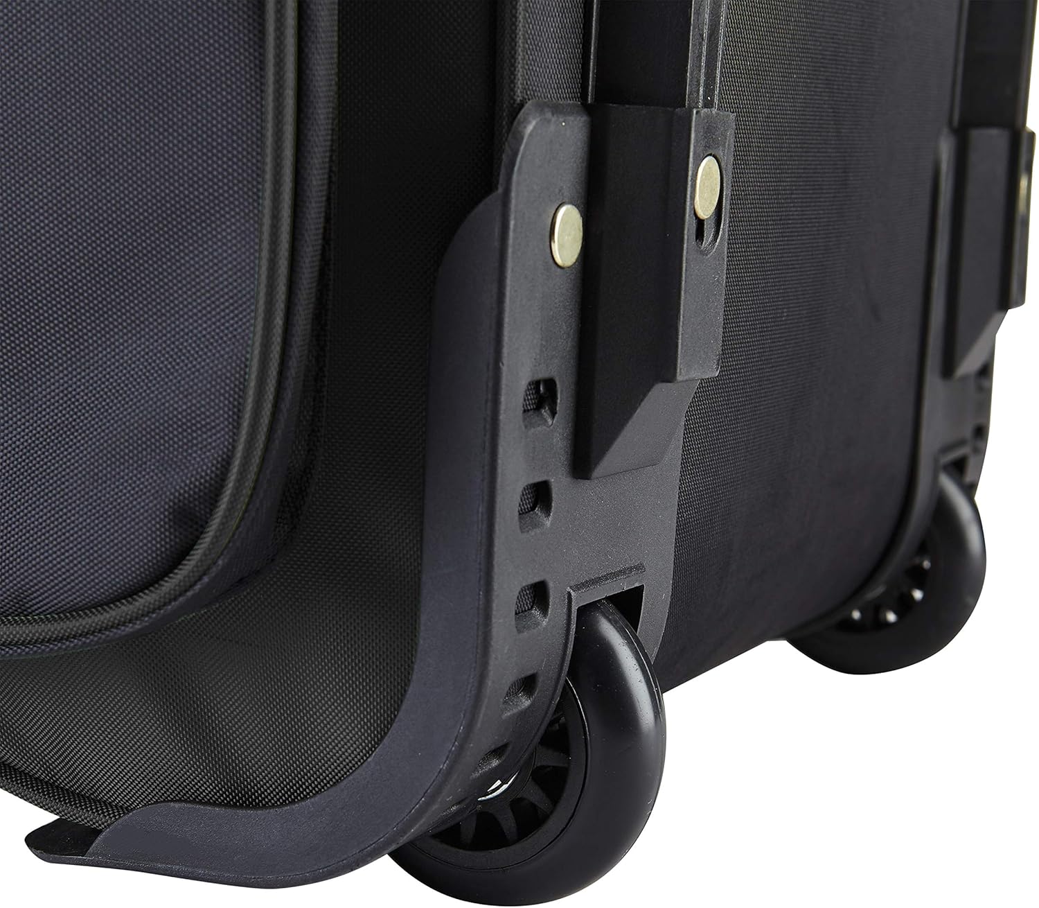 Travelers Club Xpedition 30 Inch Multi-Pocket Upright Rolling Duffel Bag - Image 7