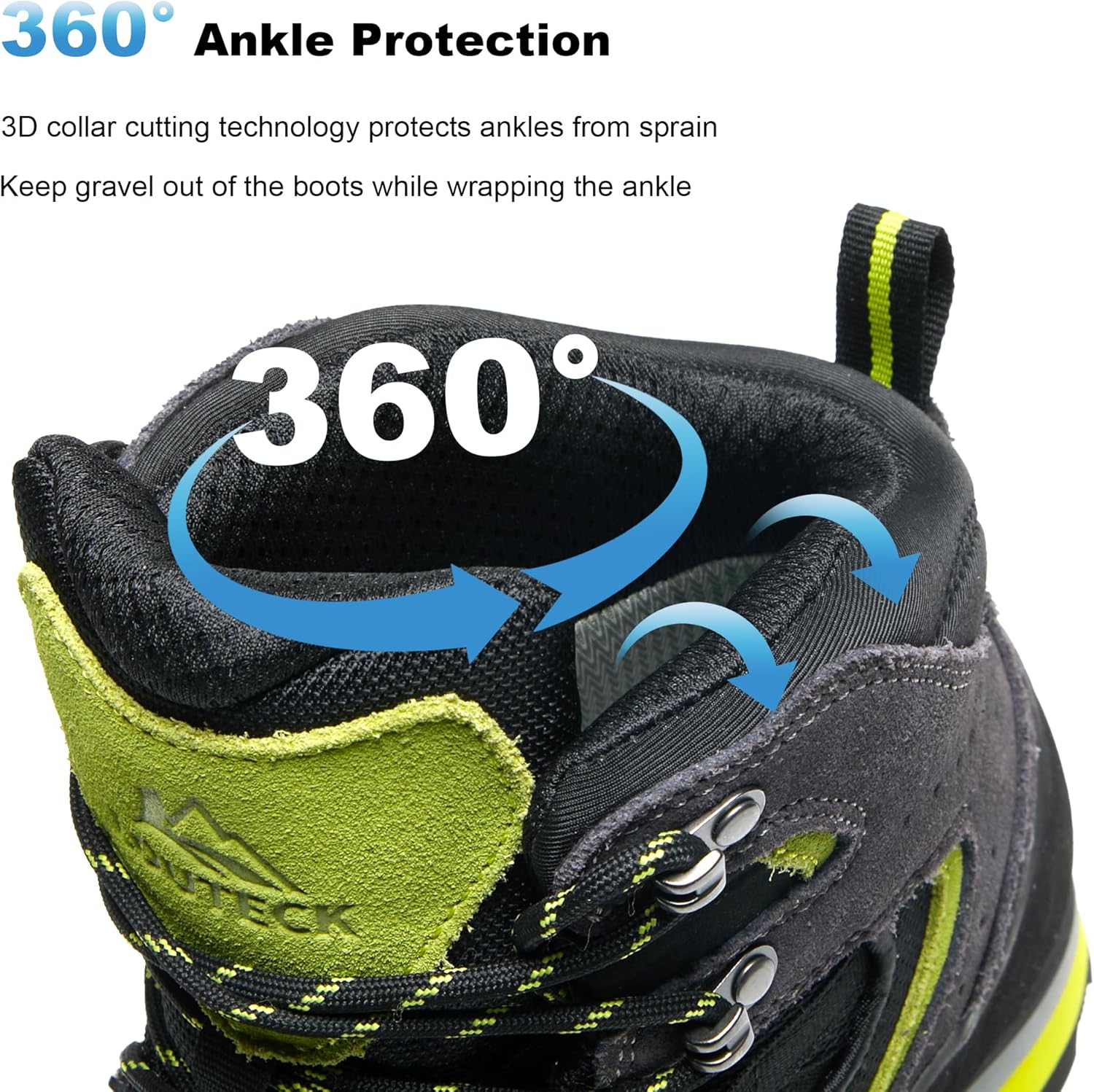 Men's Hiking Boots – Durable and Comfortable Men's Climbing Boots for Rugged Outdoor Adventures, Perfect for Hiking, and Climbing - Image 5