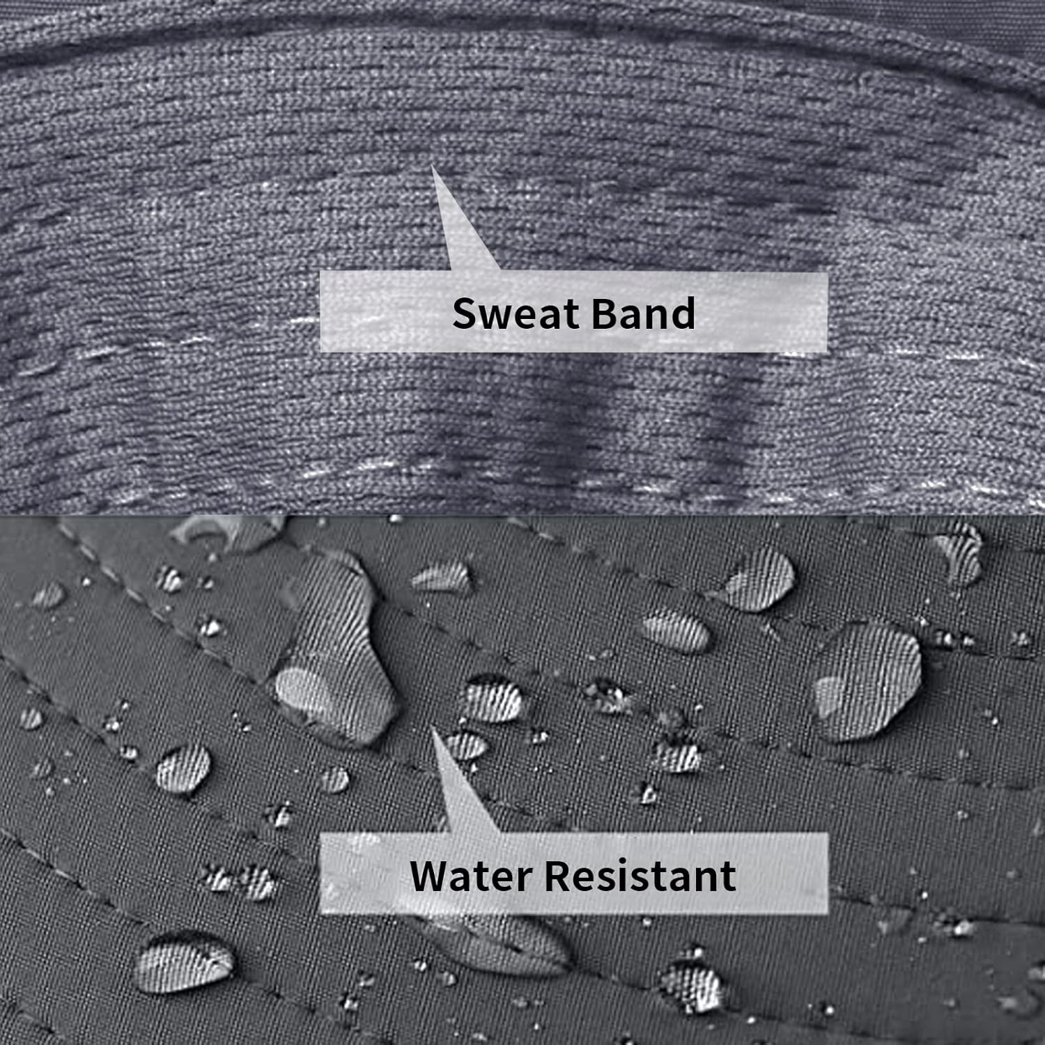 Sun Hats for Men Women Fishing Hat UPF 50+ Breathable Wide Brim Summer UV Protection Hat - Image 4