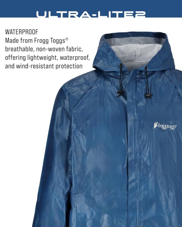 FROGG TOGGS Men's Ultra-lite2 Waterproof Breathable Rain Jacket - Image 5