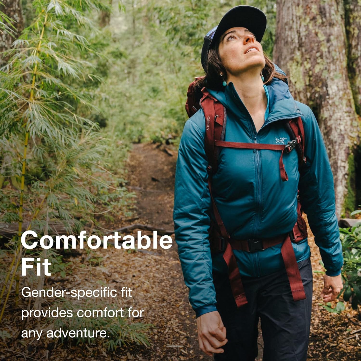 Osprey Fairview 40L Women's Travel Backpack, Night Jungle Blue - Image 7