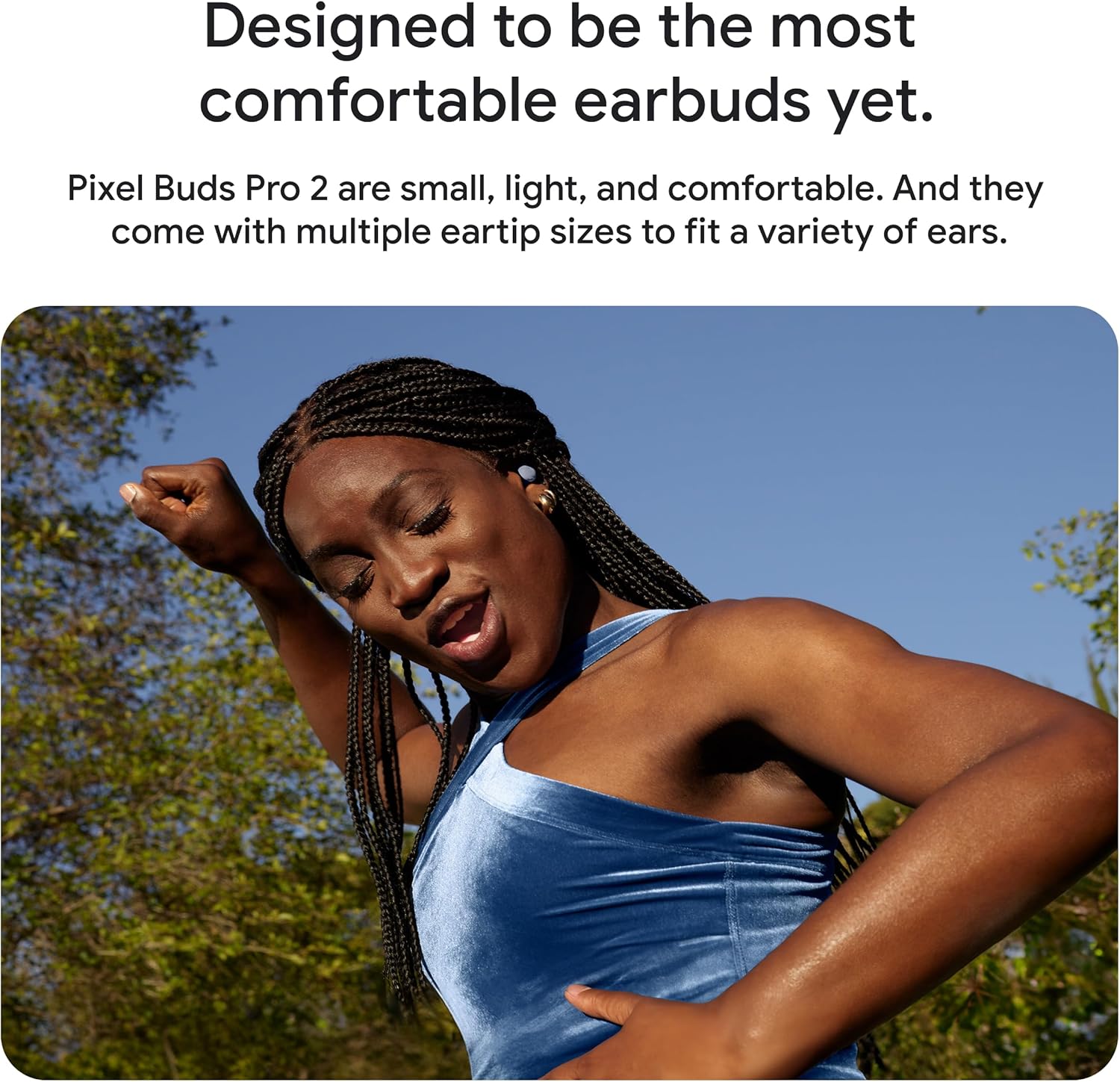 Google Pixel Buds Pro 2 - Wireless Bluetooth Earbuds with Pro-Level Active Noise Cancellation - Built for Gemini AI Assistant - Moonstone (2025 Model) - Image 4