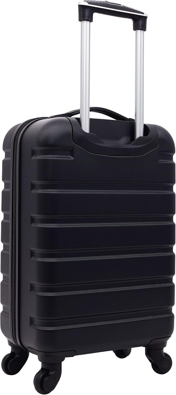 Wrangler 20" Spinner Carry-On Luggage, Black - Image 4