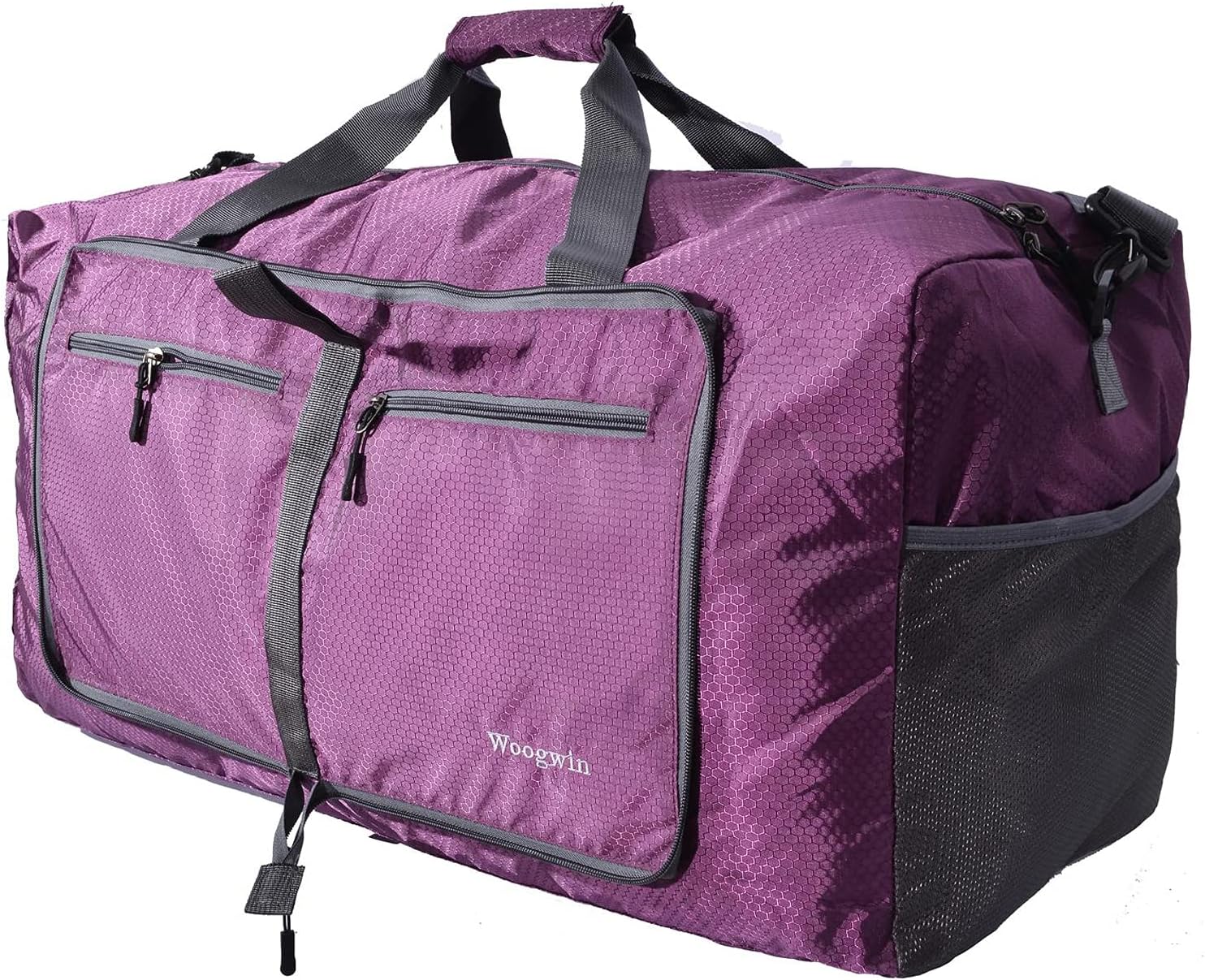 Woogwin Travel Duffel Bag Large Foldable Waterproof Overnight Bag for Beach Swim Bags Pool Sports Gym - Image 2