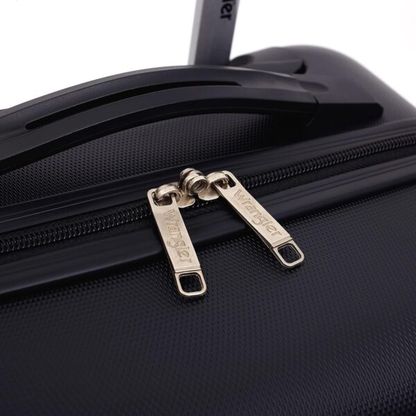 Wrangler 20" Spinner Carry-On Luggage, Black - Image 8