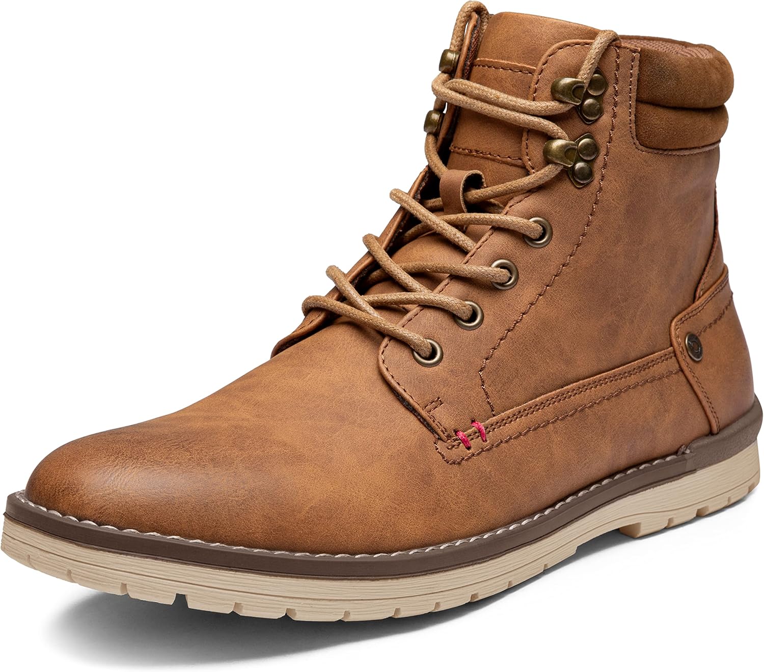 Vostey Men's Chukka Boots Motorcycle Casual Hiking Boot for Men - Image 2
