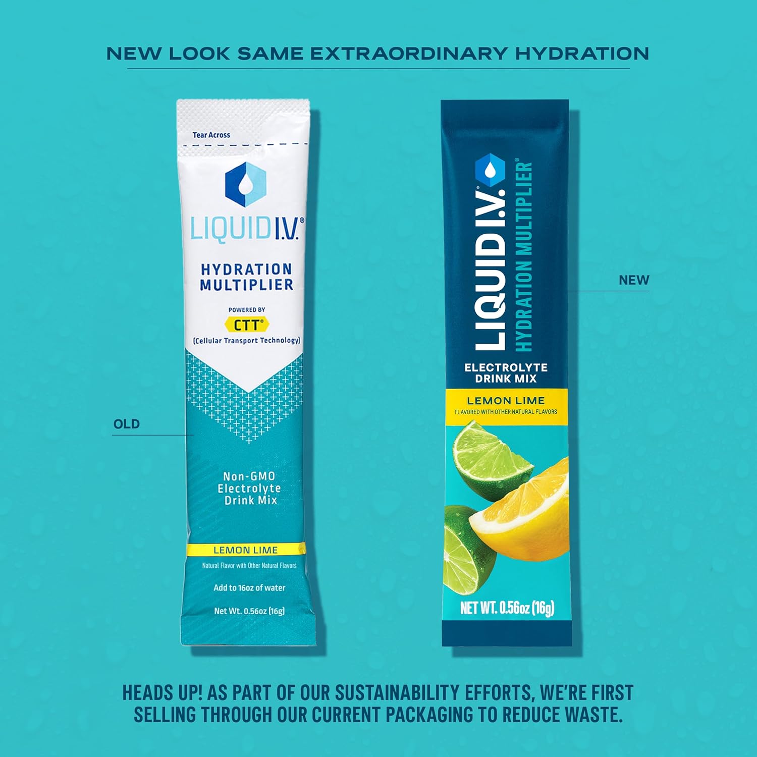 Liquid I.V.® Hydration Multiplier - Lemon Lime | Electrolyte Powder Drink Mix | 1 Pack (16 Servings) - Image 4