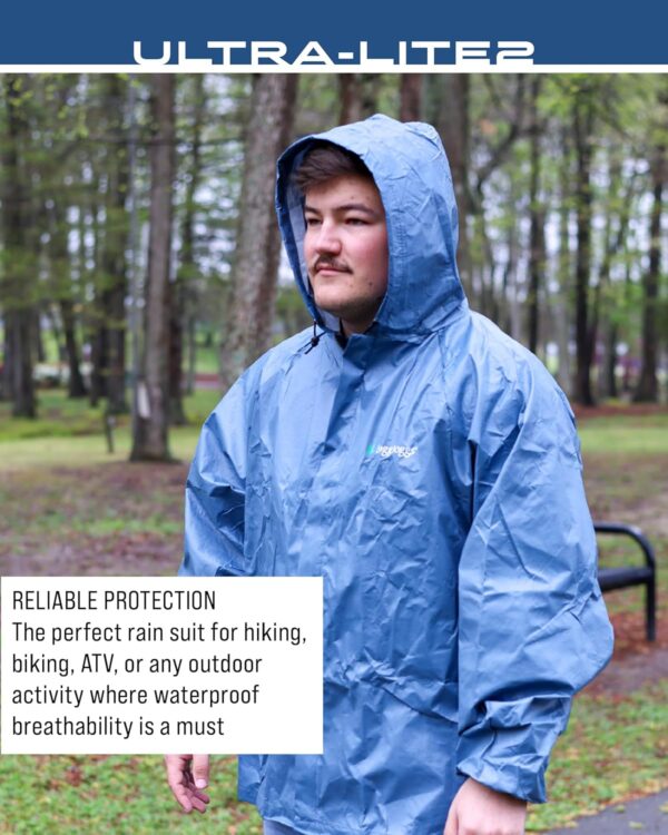 FROGG TOGGS Men's Ultra-lite2 Waterproof Breathable Rain Jacket - Image 7