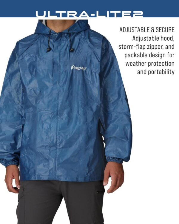 FROGG TOGGS Men's Ultra-lite2 Waterproof Breathable Rain Jacket - Image 6