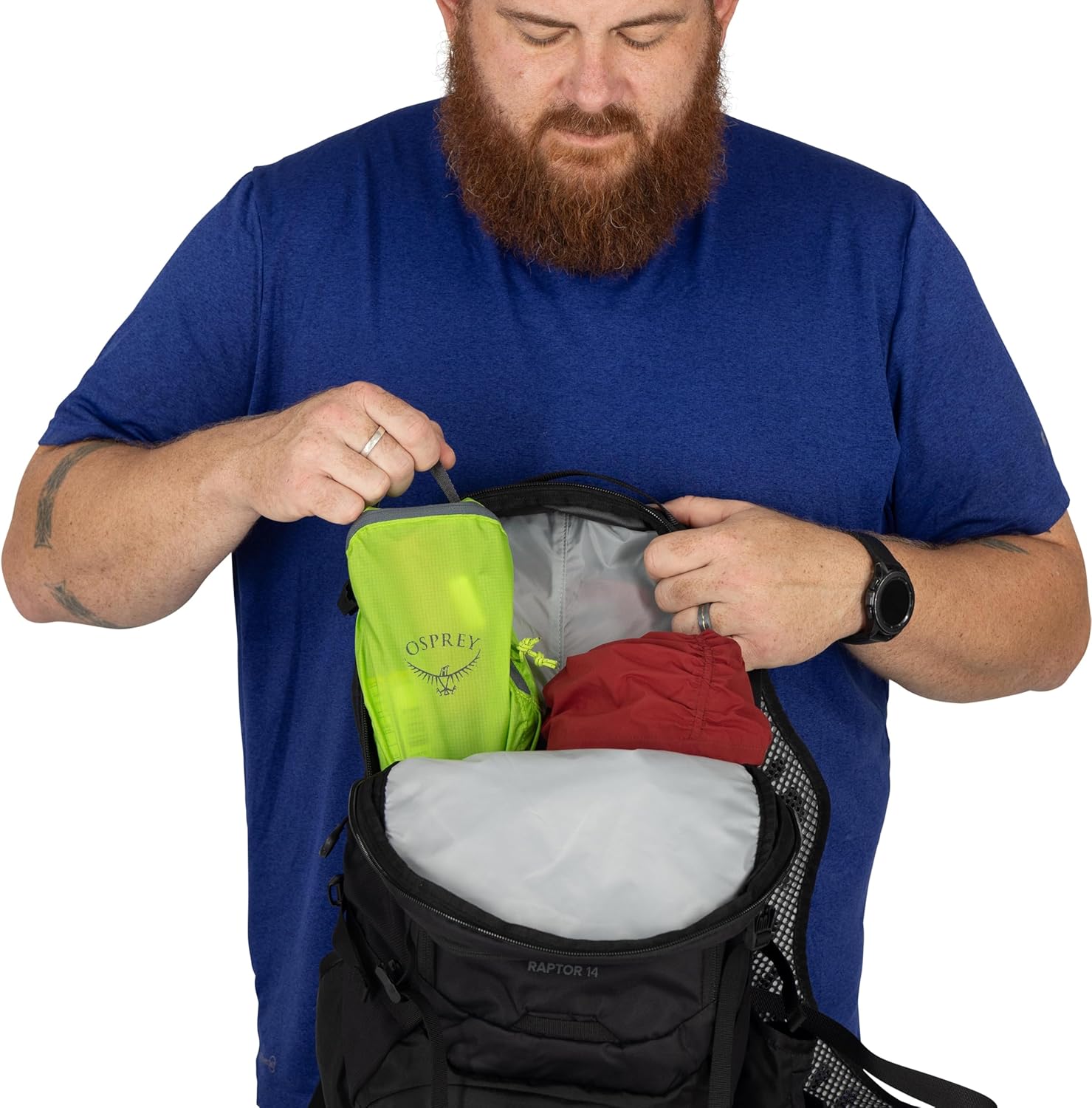 Osprey Raptor 10L Men's Biking Backpack with Hydraulics Reservoir - Image 11