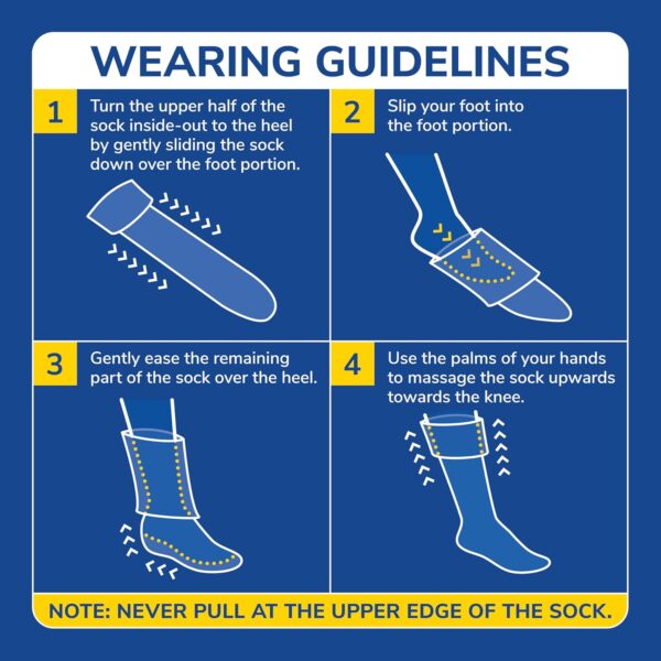 Dr. Scholl's Women Graduated Compression Knee High Socks-Comfort and Fatigue Relief-Mild 8-15 mmHg - Image 3