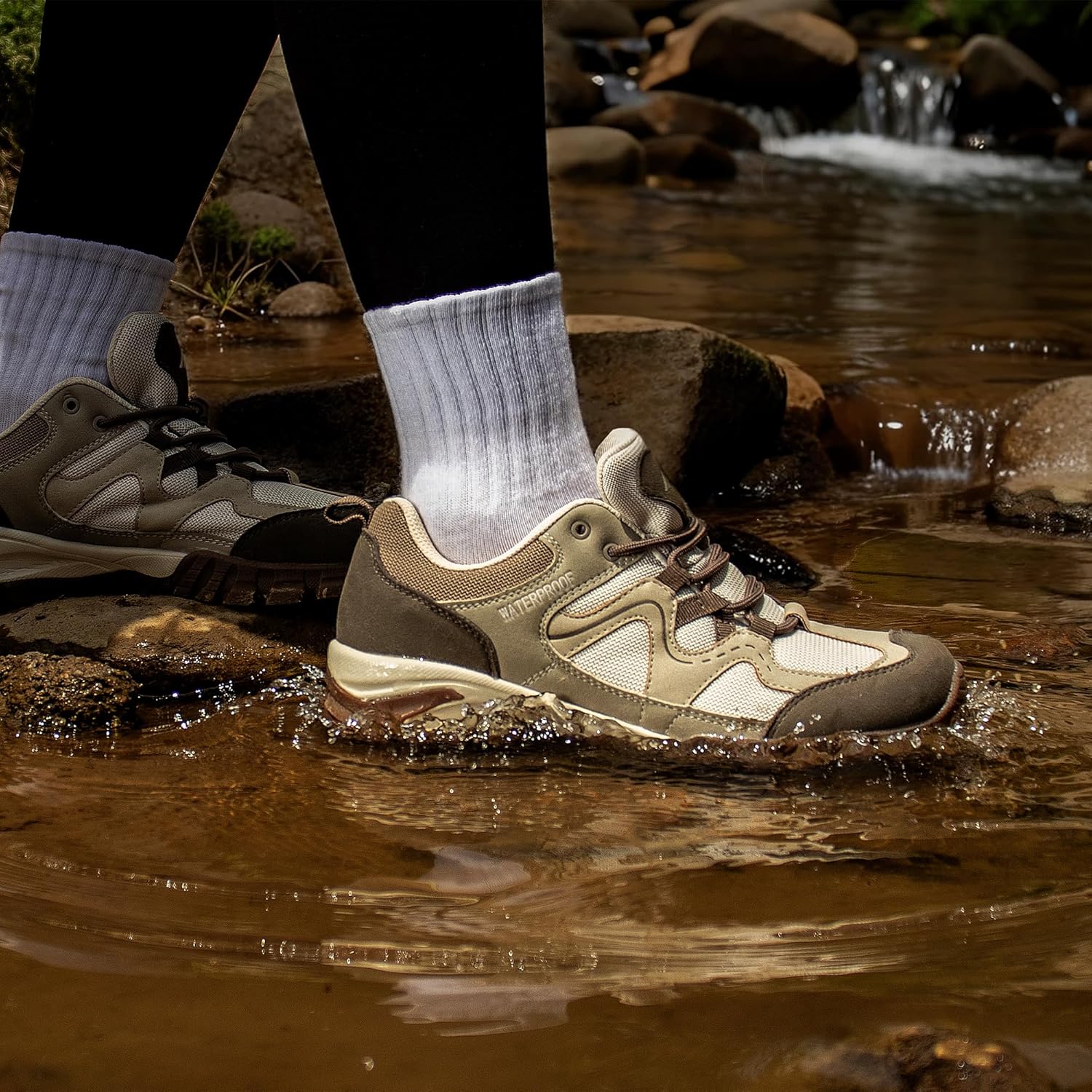 CC-Los Women's Lightweight Waterproof Hiking Shoes for Walking, Outdoor & Climbing Size 5.5-11 - Image 7