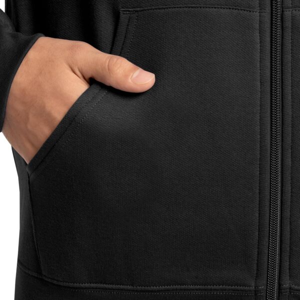 Fruit of the Loom Eversoft Fleece Full Zip Hoodie Sweatshirt - Image 5