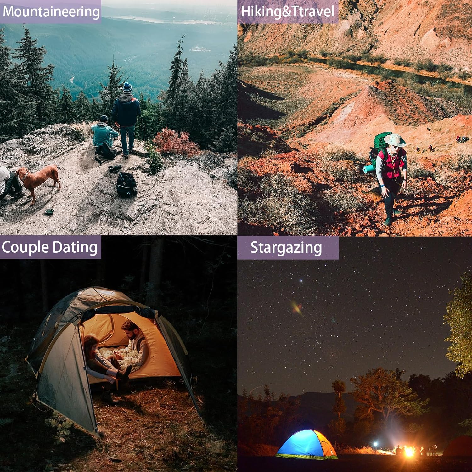 Sleeping Bags for Adults,3 Season Warm & Cool Weather Camping Sleeping Bag,Lightweight Waterproof Compact Camping Essentials Gear for Camping Hiking Outdoor Travel - Image 7