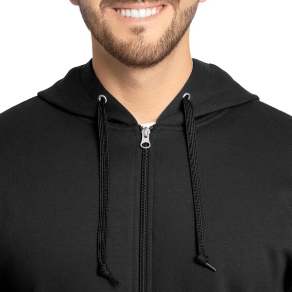 Fruit of the Loom Eversoft Fleece Full Zip Hoodie Sweatshirt - Image 4