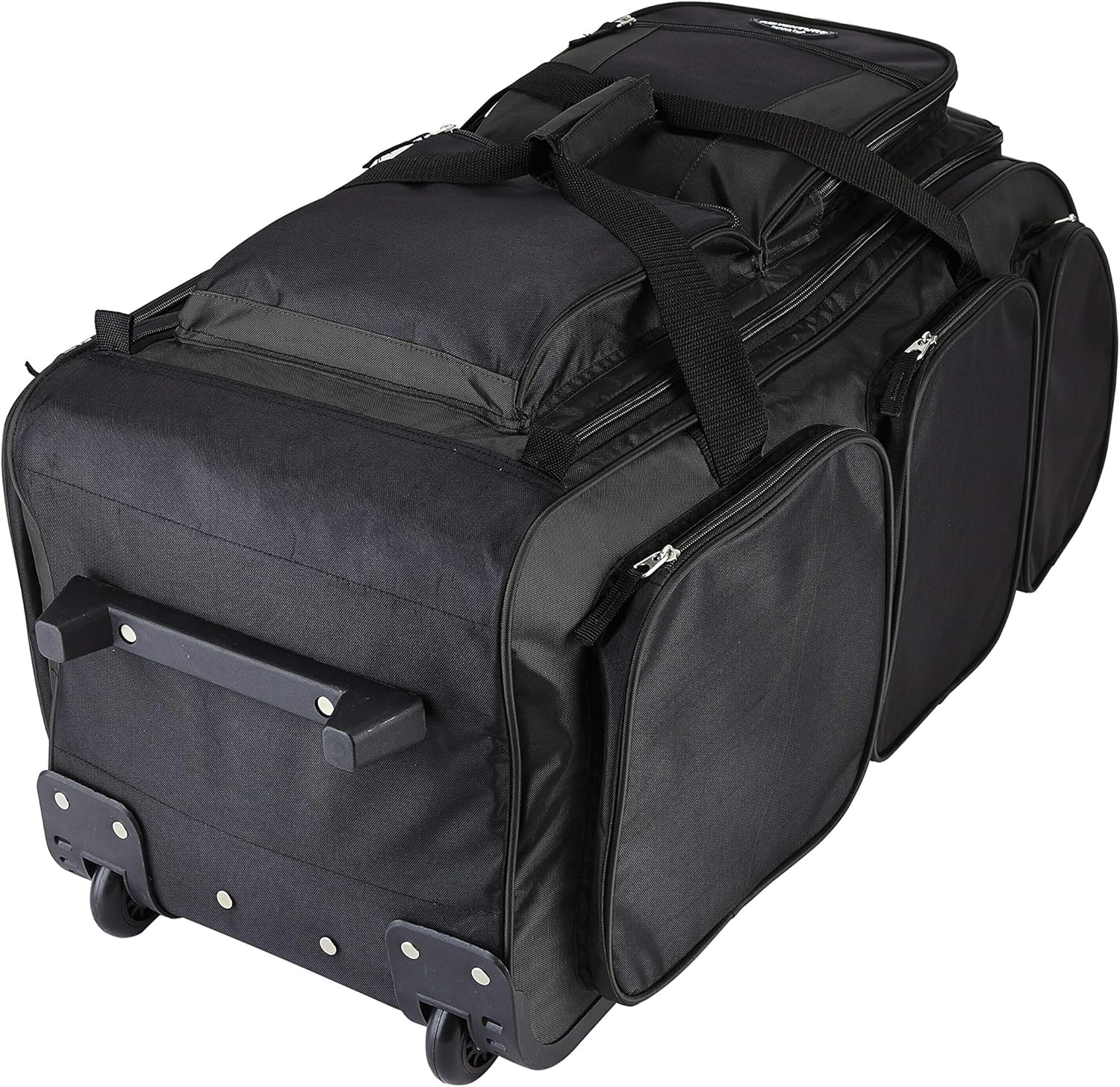 Travelers Club Xpedition 30 Inch Multi-Pocket Upright Rolling Duffel Bag - Image 6