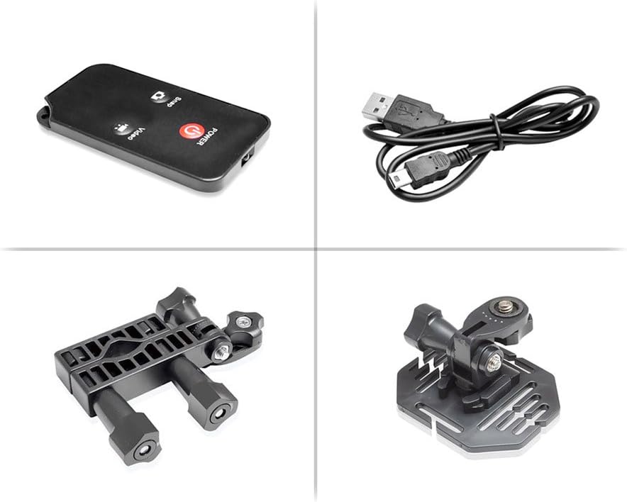 Pyle Hi Speed Sports Action Camera - HD 1080P Mini Camcorder w/ 12 MP Cam, 2.4" Touch Screen USB SD Card HDMI, Battery - Waterproof Case, USB Cable, Wireless Remote Control, Mount PSCHD60BK (Black) - Image 9