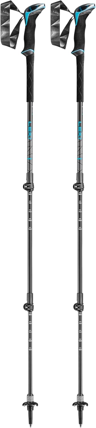 LEKI Makalu Lite AS Trekking Poles - Aluminum Collapsible Lightweight Walking Poles for Hiking - Image 2