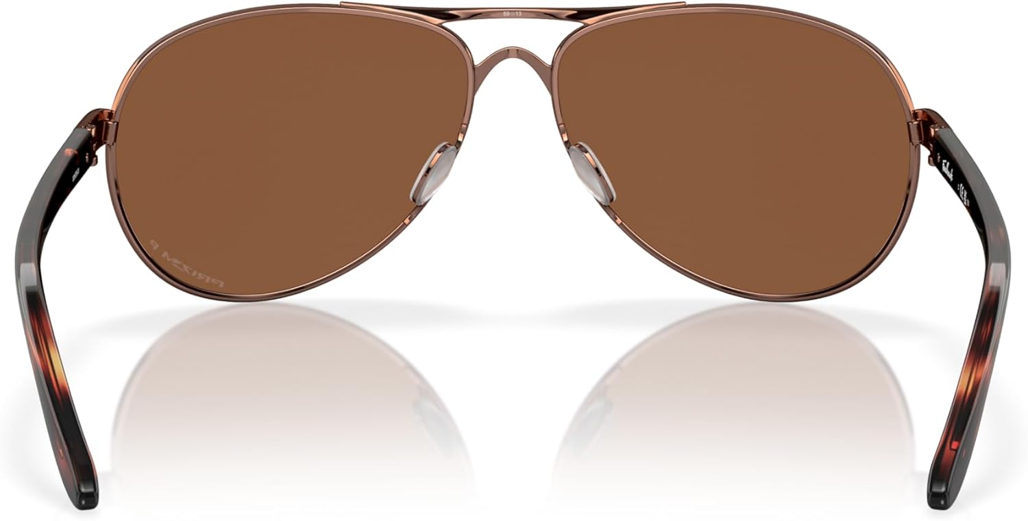 Oakley Women's Oo4079 Feedback Aviator Sunglasses - Image 5