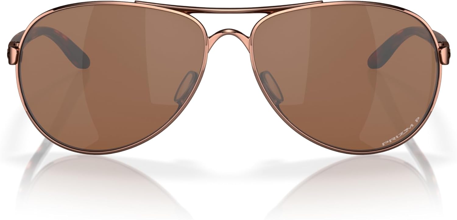 Oakley Women's Oo4079 Feedback Aviator Sunglasses - Image 4