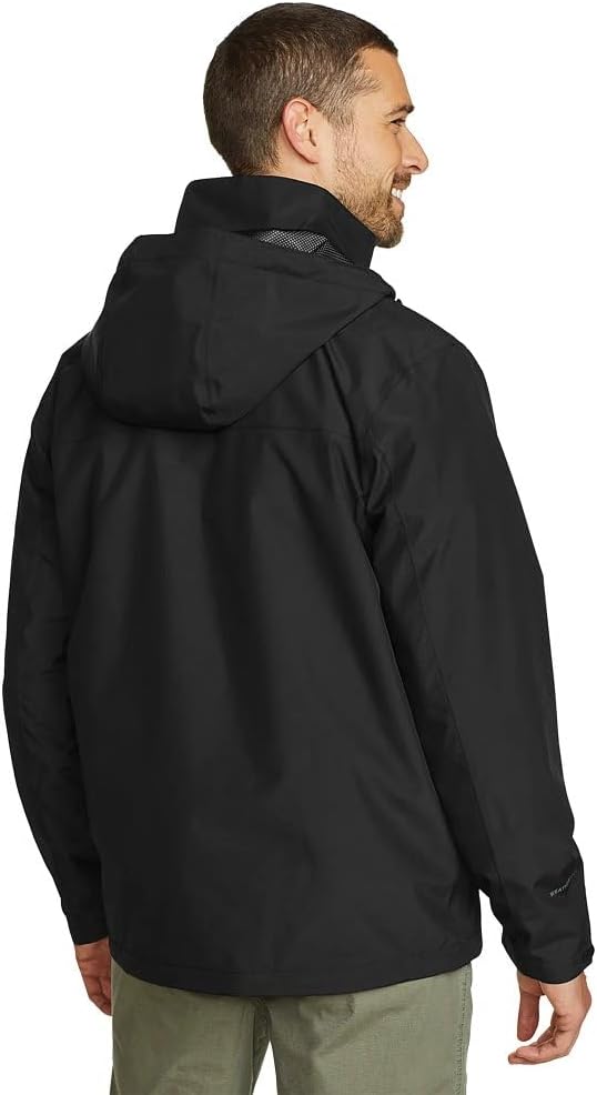 Eddie Bauer Men's Packable Waterproof Rainfoil Rain Jacket - Image 3