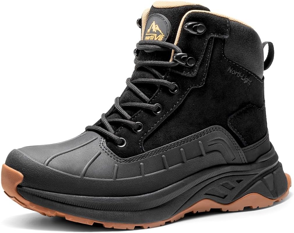 NORTIV 8 Women's Waterproof Hiking Boots Outdoor Trekking Camping Trail Hiking Boots - Image 2