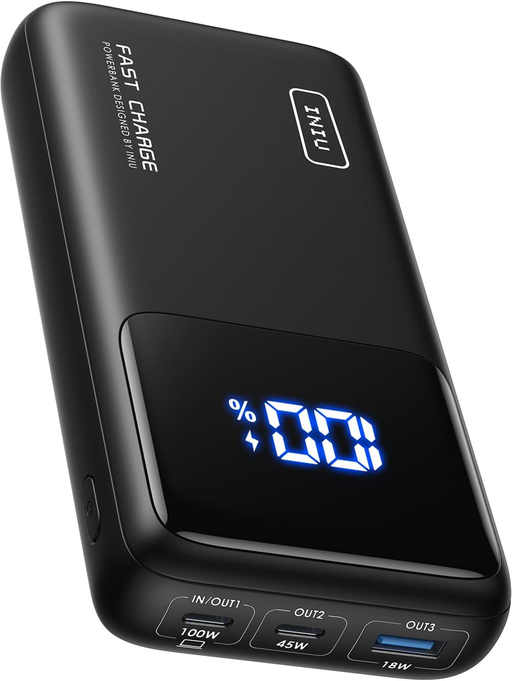 INIU Power Bank, 25000mAh 100W USB C Laptop Portable Charger, PD QC Fast Charging 3-Output Battery Pack, Travel Charger for Laptop MacBook iPad Tablet Steam Deck iPhone 17 16 15 14 Pro Samsung S25 etc - Image 2