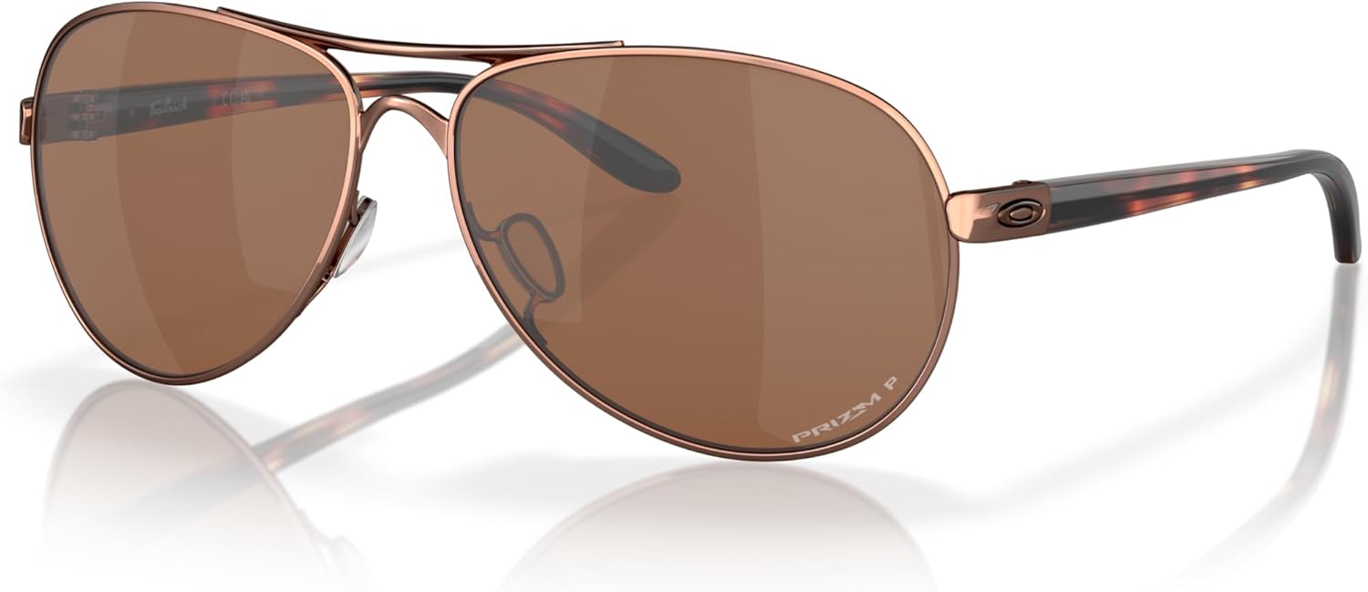 Oakley Women's Oo4079 Feedback Aviator Sunglasses - Image 2