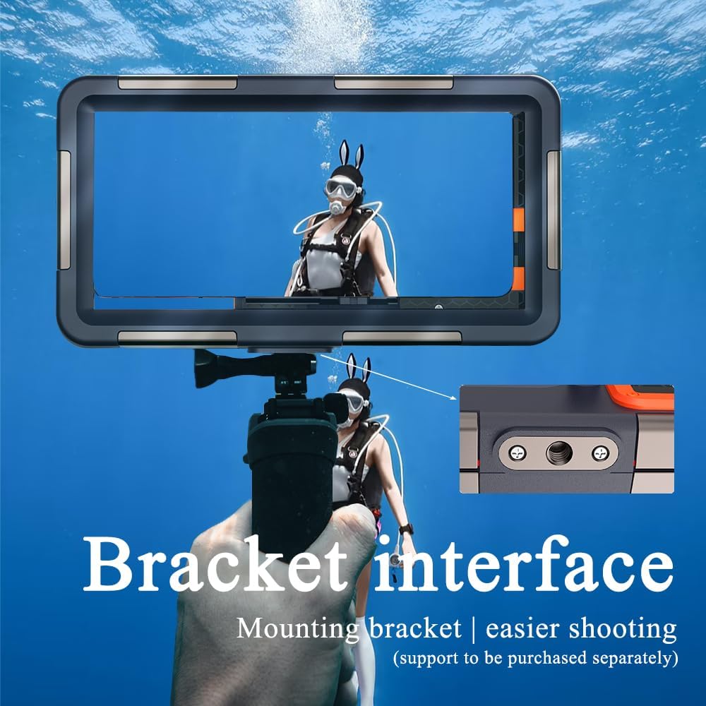 Underwater Snorkeling Diving Phone Case for Phone 16/15/14/13/ Pro Max/XR/XS/X Galaxy S25/S24/S23.(50ft/15m) Professional Scuba Dive Waterproof Case Underwater Photo Video - Image 6