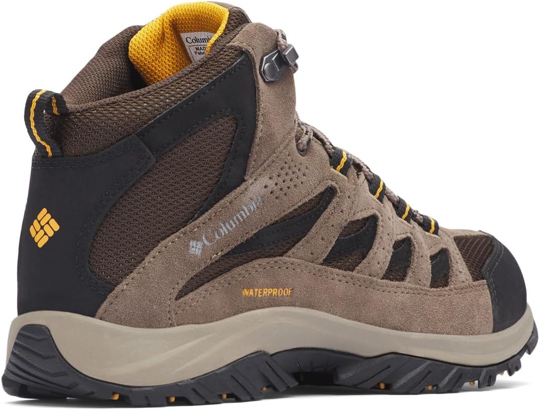 Columbia Men's Crestwood Mid Waterproof Hiking Boots - Image 9