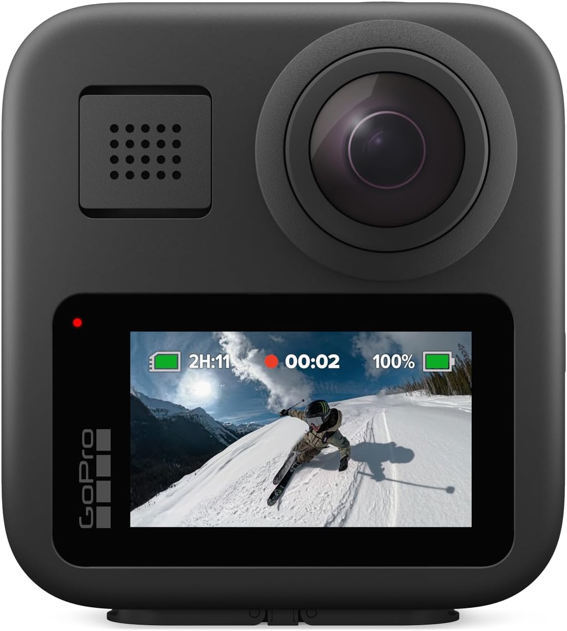GoPro MAX — Waterproof 360 + Traditional Action Camera with Touch Screen Spherical 5.6K30 HD Video 16.6MP 360 Photos 1080p Live Streaming Stabilization - Image 2