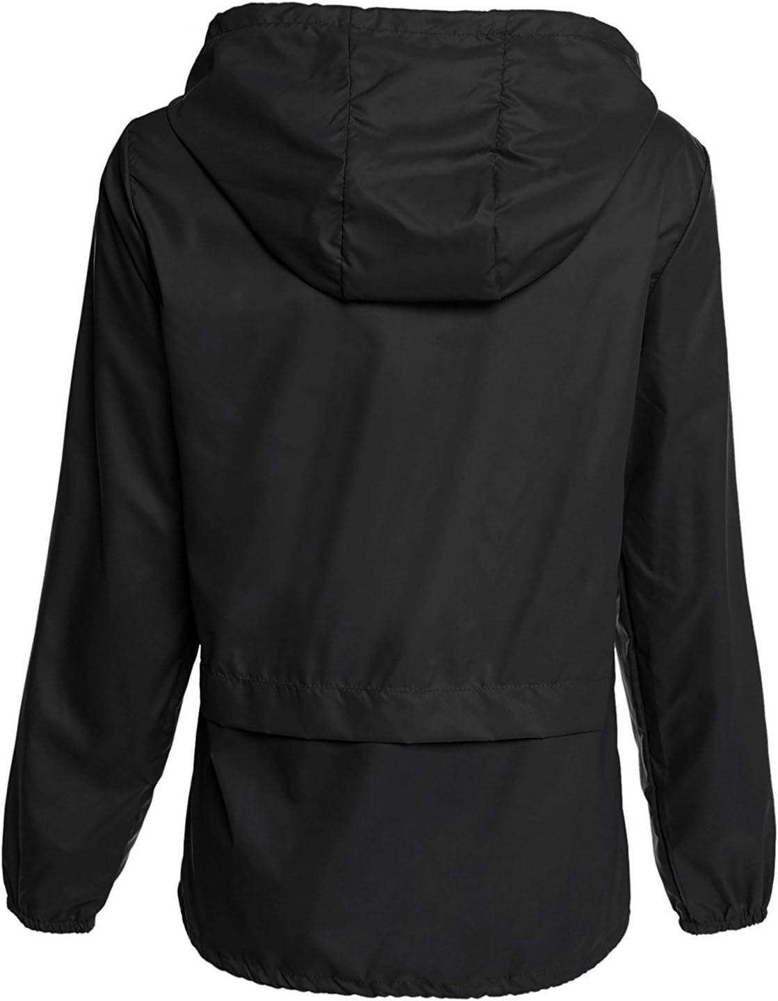 Avoogue Raincoat Women Lightweight Waterproof Rain Jackets Packable Outdoor Hooded Windbreaker - Image 5