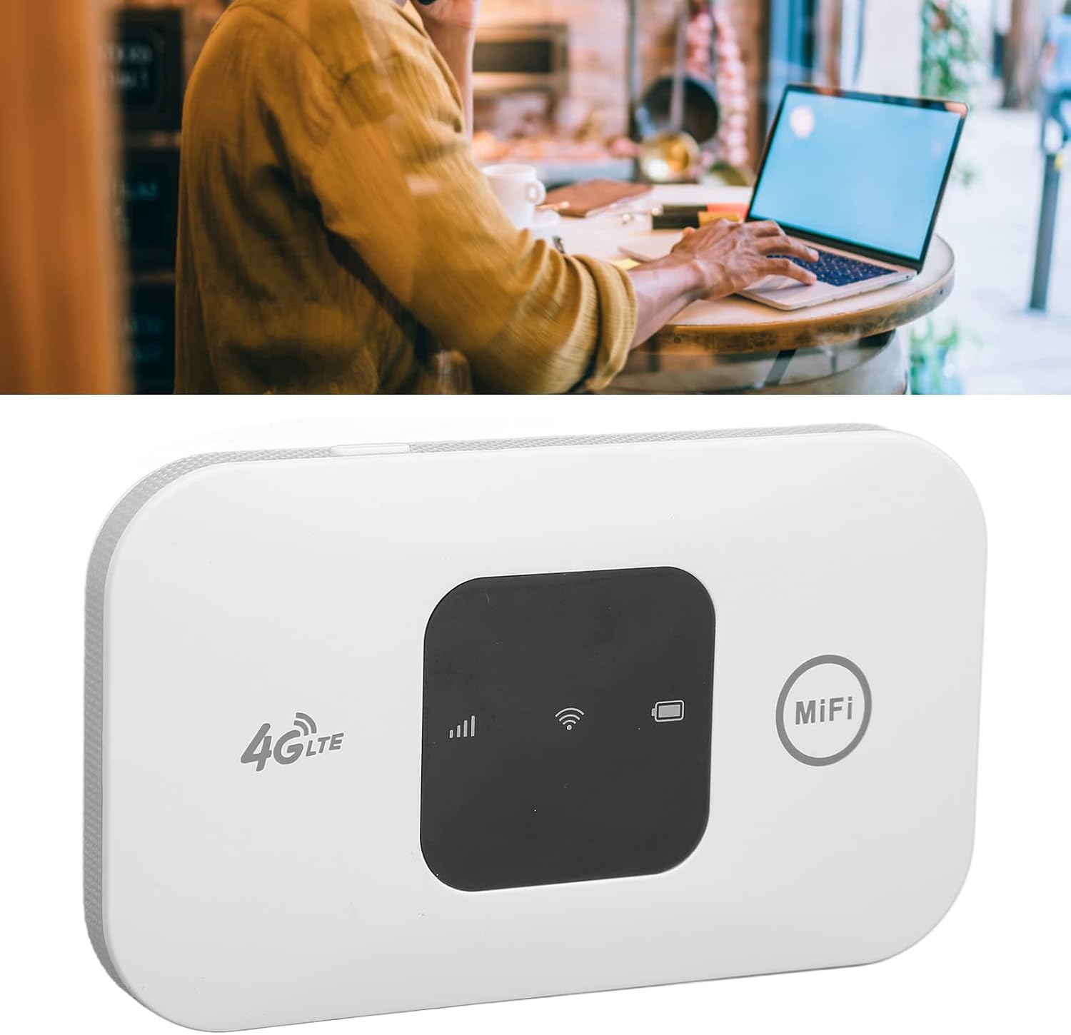 Unlocked 4G LTE Mobile WiFi Router with SIM Card Slot for Global Travel (Not for Americas Except T-Mobile) | 150Mbps Portable Hotspot Device, Mini Wireless Internet Modem for Camping, Vacation Homes - Image 6