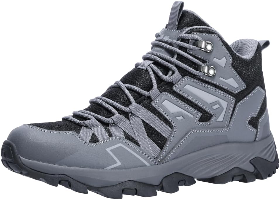 CAMEL CROWN Men's Waterproof Hiking Boot Rugged Work boots Comfortable for Backpacking Trekking Trails Outdoor - Image 2