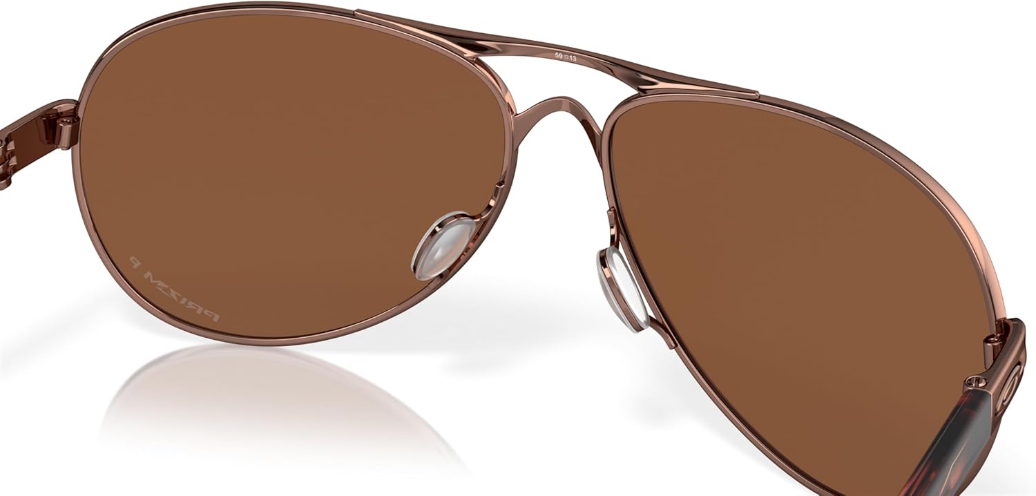 Oakley Women's Oo4079 Feedback Aviator Sunglasses - Image 9