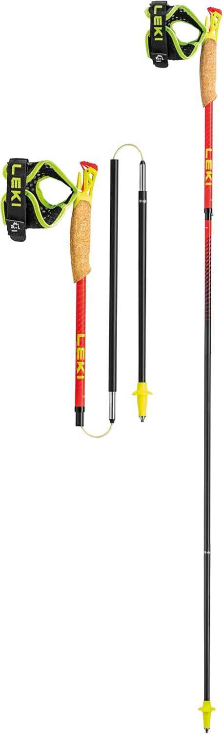 LEKI Ultratrail FX.One Superlite Trekking Poles - Carbon Foldable Ultralight Poles for Hiking & Trail Running - Image 2