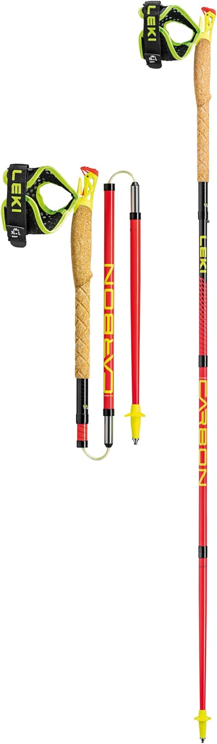 LEKI Ultratrail FX.One Trekking Poles - Carbon Foldable Ultralight Poles for Hiking & Trail Running - Image 2