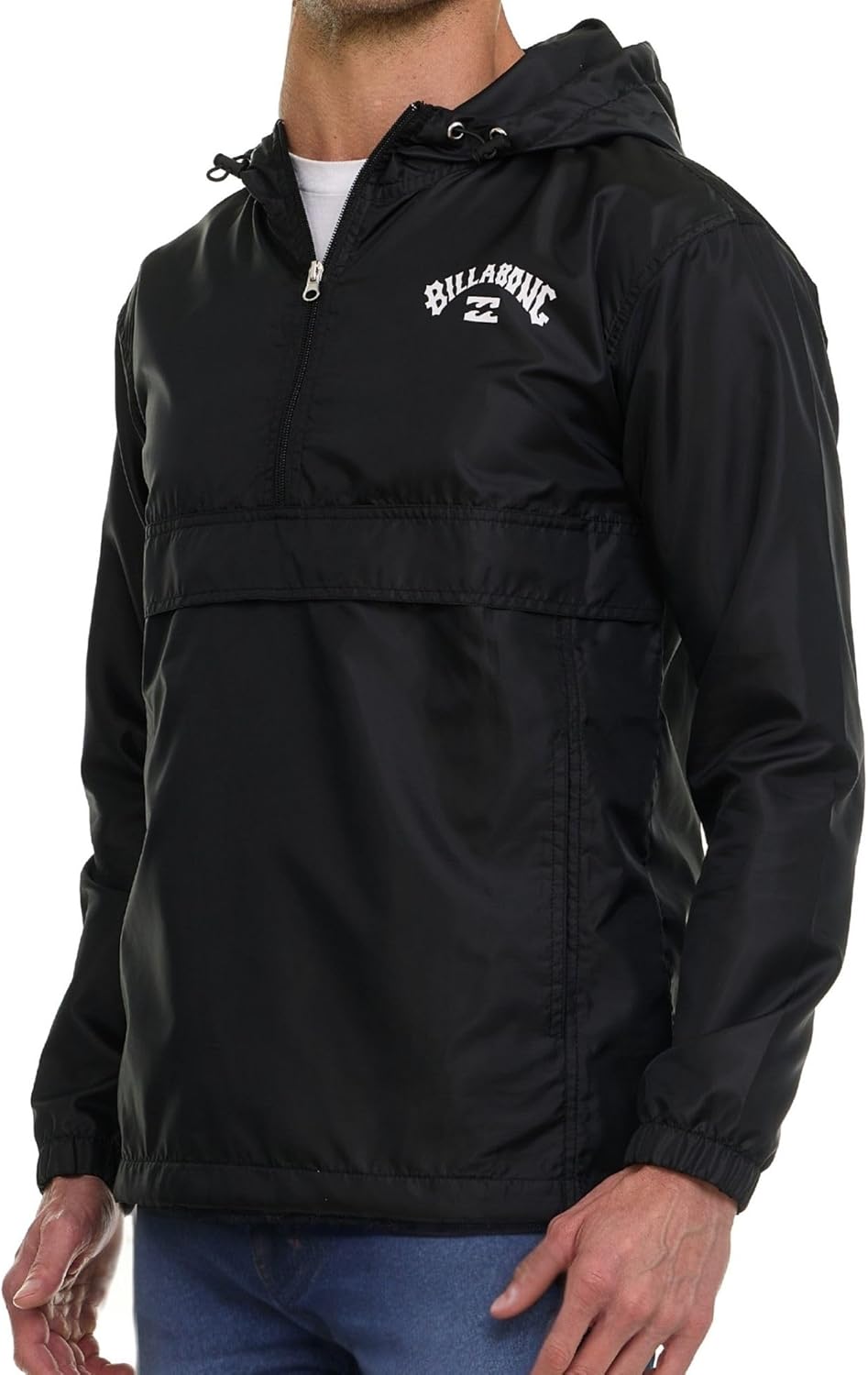 Billabong Big and Tall Rain Jacket - Hoodie Anorak Windbreaker Jacket for Men, Waterproof Water Resistant Raincoat - Image 4
